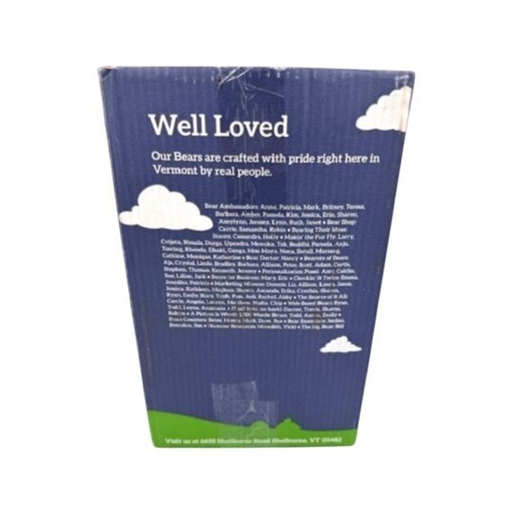 NWT Vermont Teddy Bear Mermaid Plush Bear "Adeline 2022" Brown 15" Authentic - Picture 12 of 13